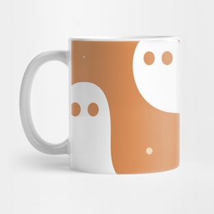 Spooky Halloween Pattern Mug